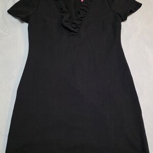 Lilly Pulitzer Black Garment with Pink Label